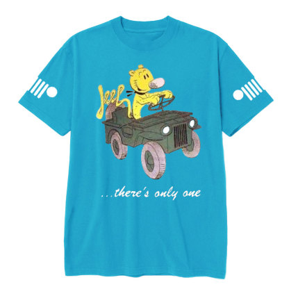 Tiger Driving Willys Jp T-Shirt