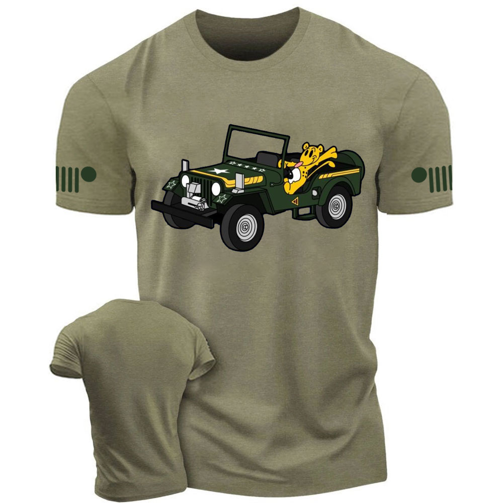 Tiger Drives Willys Jp T-Shirt