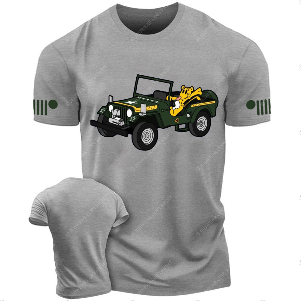 Tiger Drives Willys Jp T-Shirt