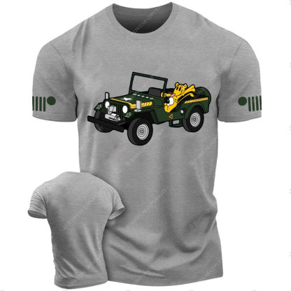 Tiger Drives Willys Jp T-Shirt