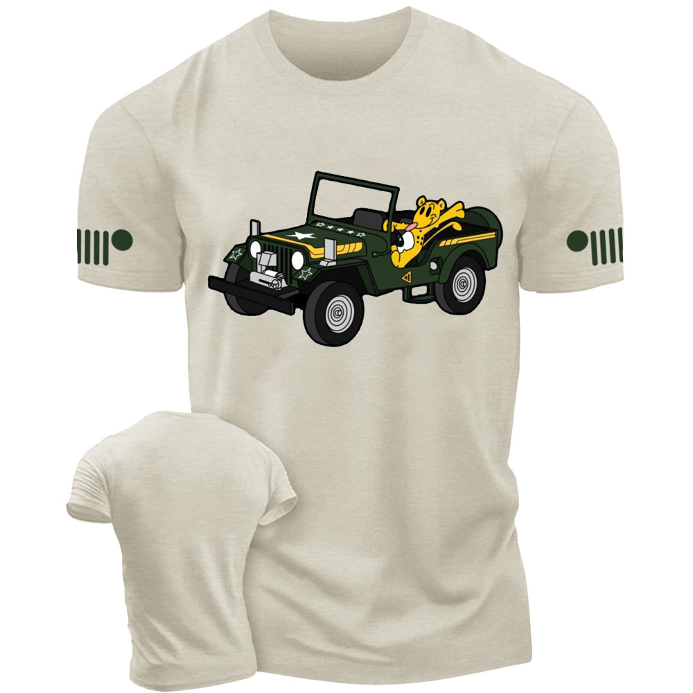 Tiger Drives Willys Jp T-Shirt