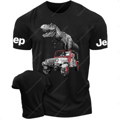 Dinosaurs Return on Jps T-Shirt