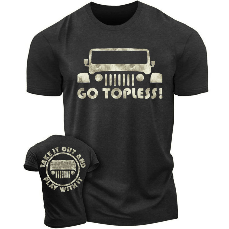 Go Topless, Take it Out and Play with it Jp  - Men T-Shirt