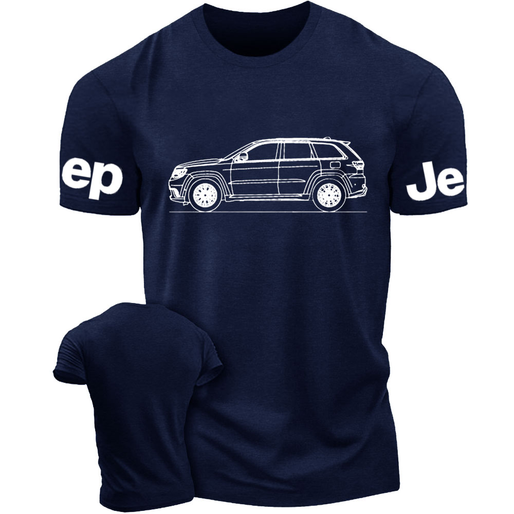 Jp Grand Cherokee Trackhawk WK2 Outline Jp T-Shirt