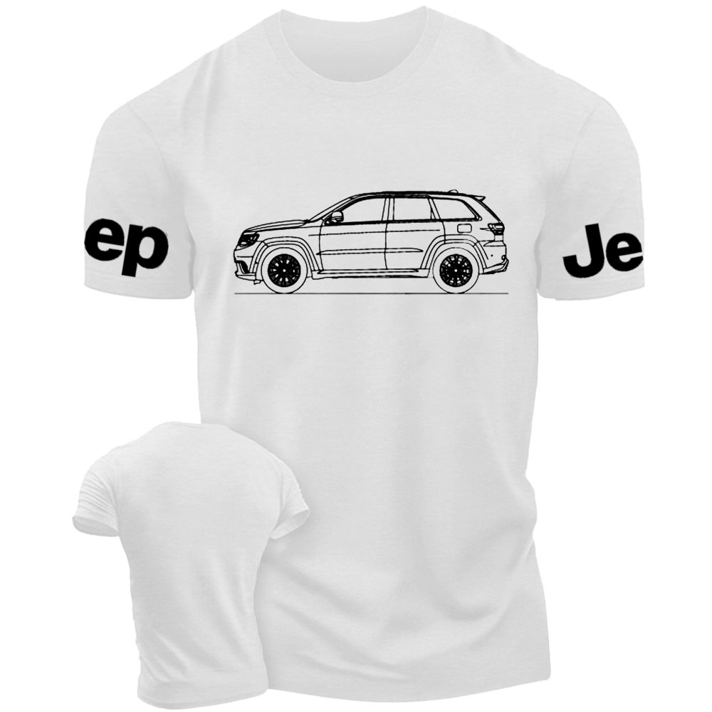 Jp Grand Cherokee Trackhawk WK2 Outline Jp T-Shirt