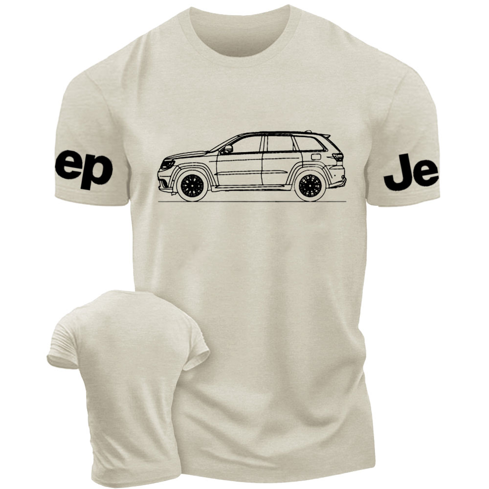 Jp Grand Cherokee Trackhawk WK2 Outline Jp T-Shirt