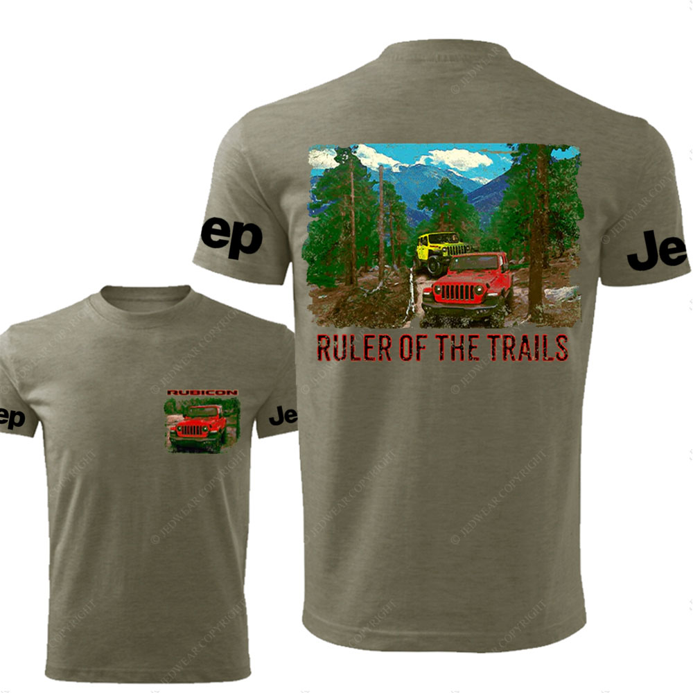 Ruler of The Trails Rubicons Trail Jp Lovers T-Shirt