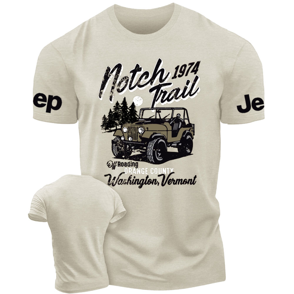 Notch Trail 1974 Offroading Orange County, Washington Jp T-Shirt