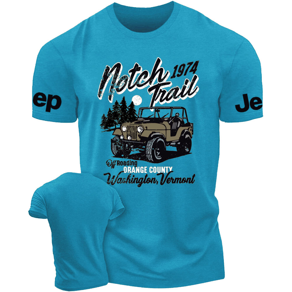 Notch Trail 1974 Offroading Orange County, Washington Jp T-Shirt
