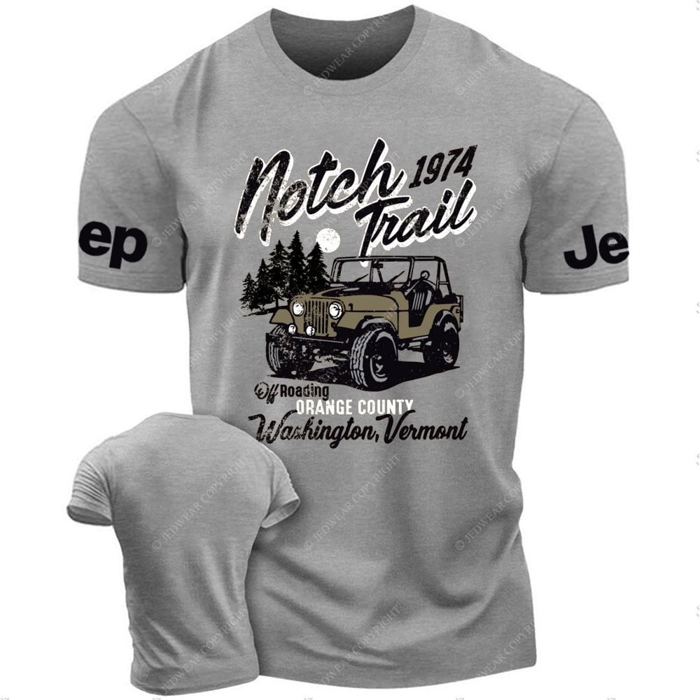 Notch Trail 1974 Offroading Orange County, Washington Jp T-Shirt