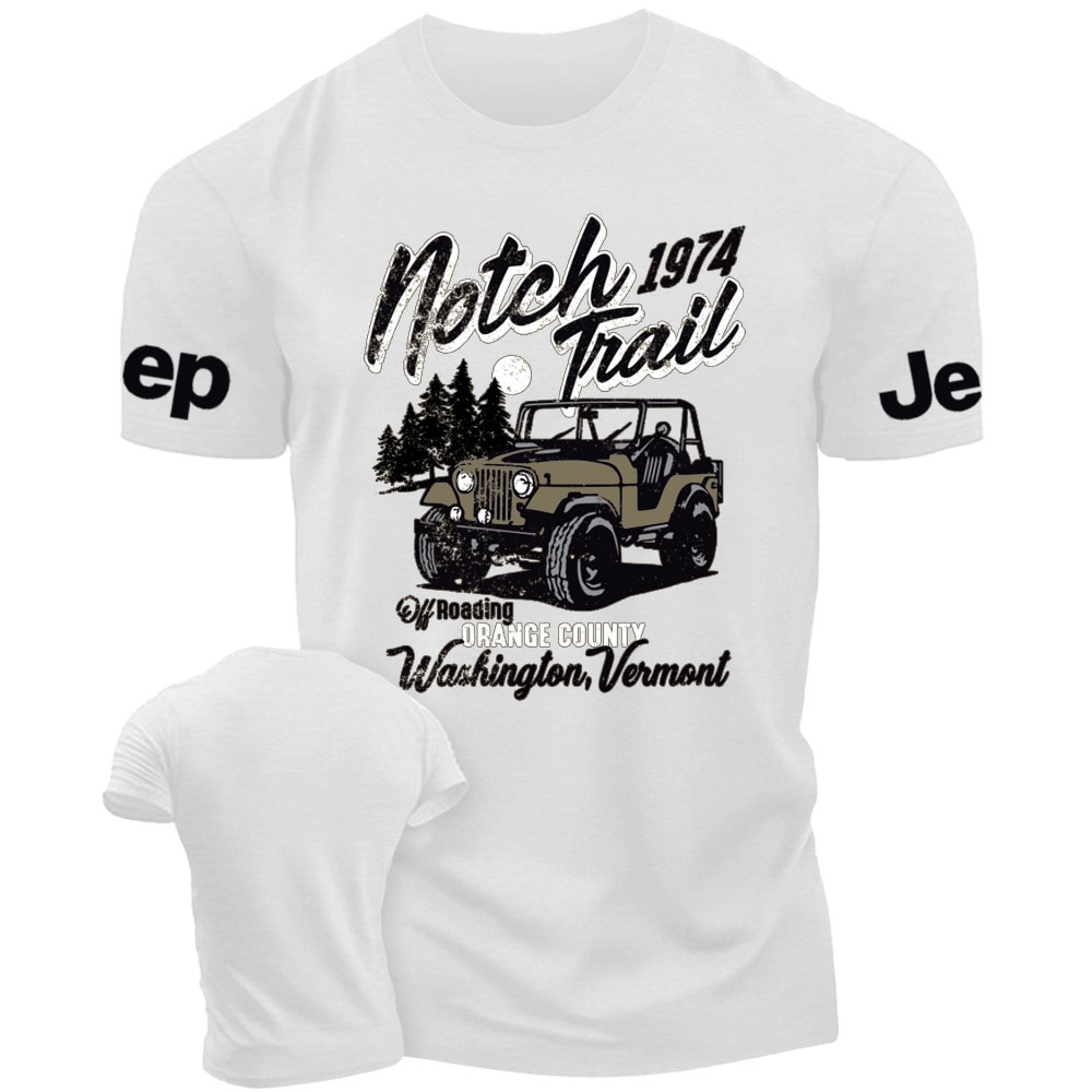 Notch Trail 1974 Offroading Orange County, Washington Jp T-Shirt
