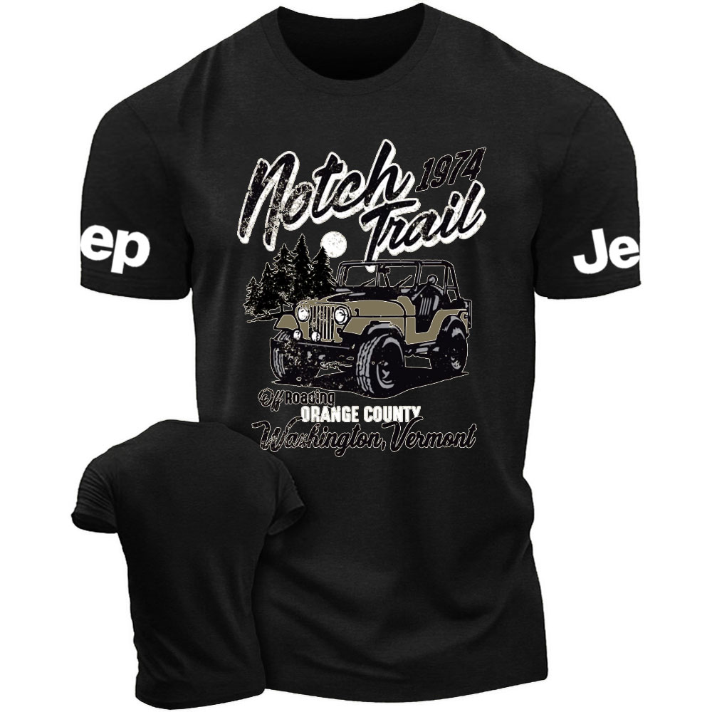Notch Trail 1974 Offroading Orange County, Washington Jp T-Shirt