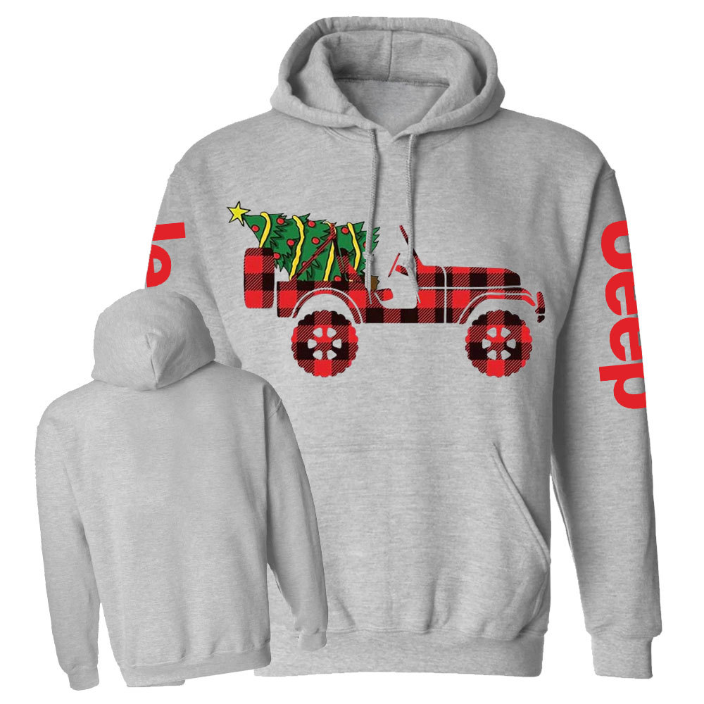 Christmas Tree Truck Jp Casual Hoodie