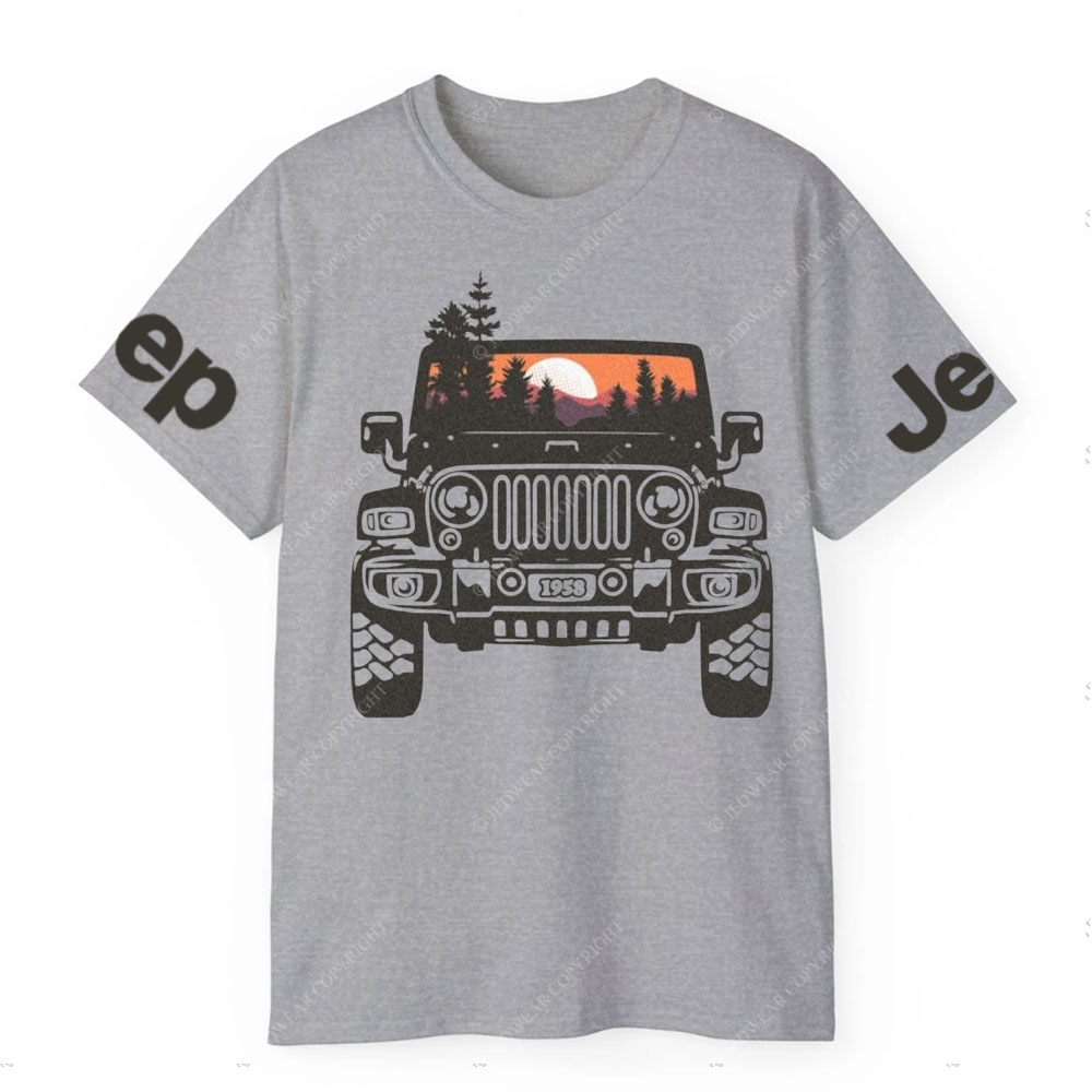 Mountain Sunset Jp Emblem T-shirt