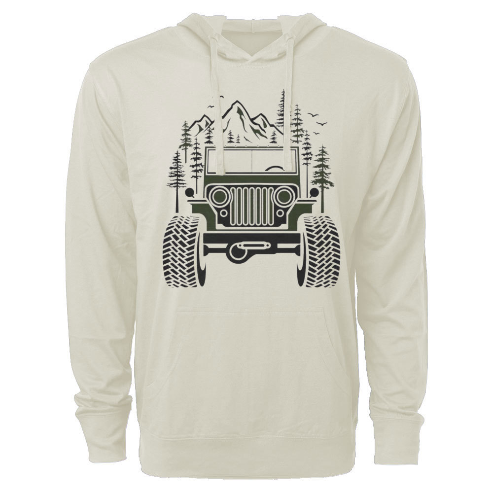 Jp Adventures in the Jungle and Mountains Oversized Lightweight Hoodie
