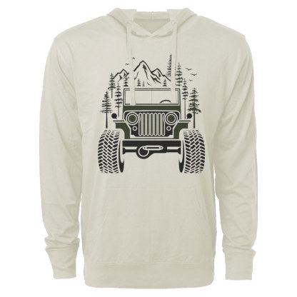 Jp Adventures in the Jungle and Mountains Oversized Lightweight Hoodie