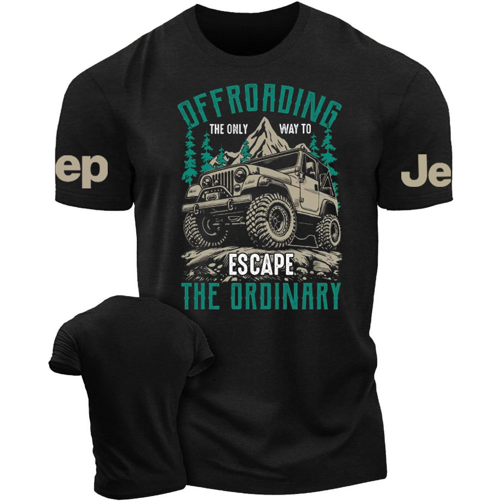 OffroadIng the Only Way to Escape The Ordinary Jp Lover T-Shirt
