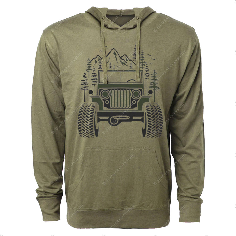 Jp Adventures in the Jungle and Mountains Oversized Lightweight Hoodie