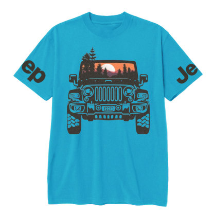 Mountain Sunset Jp Emblem T-shirt