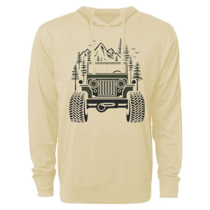 Jp Adventures in the Jungle and Mountains Oversized Lightweight Hoodie