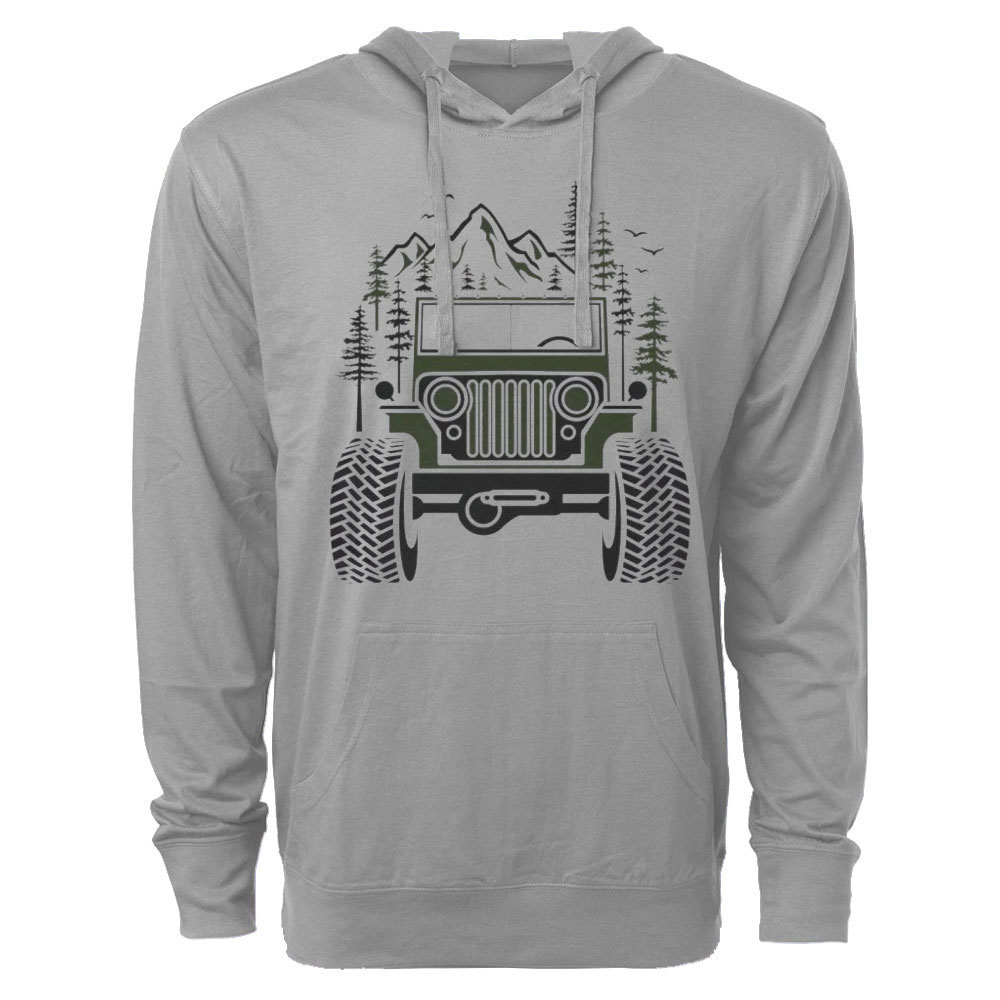 Jp Adventures in the Jungle and Mountains Oversized Lightweight Hoodie