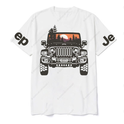 Mountain Sunset Jp Emblem T-shirt