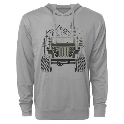 Jp Adventures in the Jungle and Mountains Oversized Lightweight Hoodie