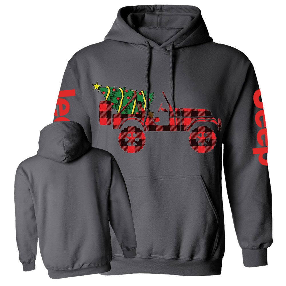 Christmas Tree Truck Jp Casual Hoodie