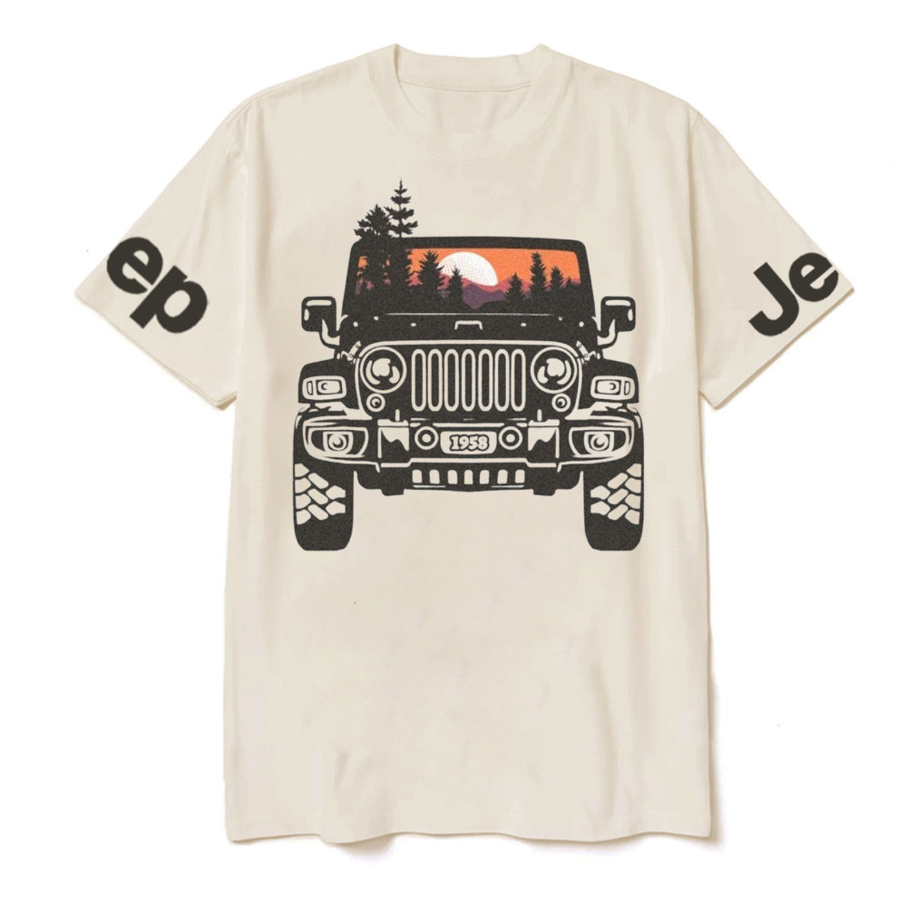 Mountain Sunset Jp Emblem T-shirt