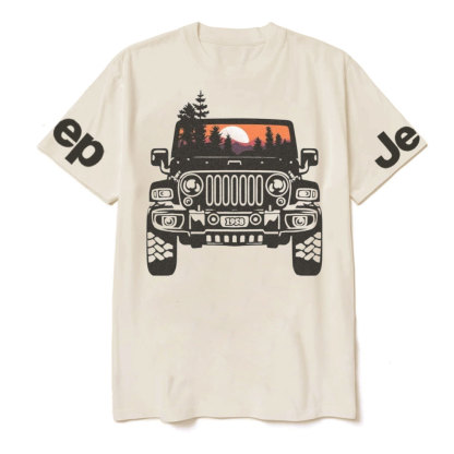 Mountain Sunset Jp Emblem T-shirt