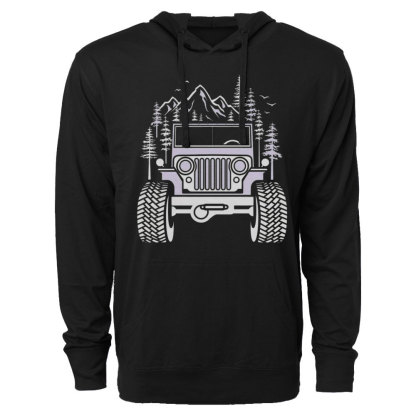 Jp Adventures in the Jungle and Mountains Oversized Lightweight Hoodie