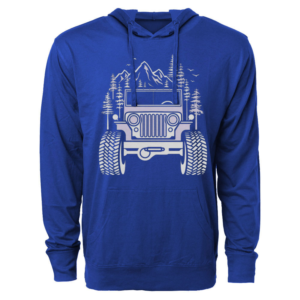 Jp Adventures in the Jungle and Mountains Oversized Lightweight Hoodie