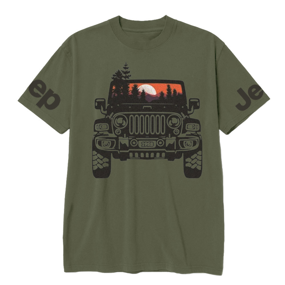 Mountain Sunset Jp Emblem T-shirt