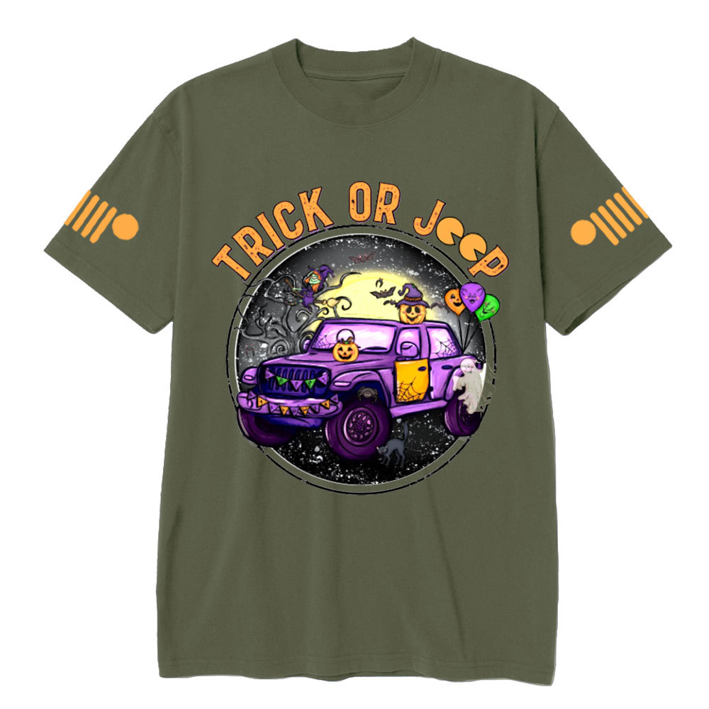 Trick Or Jp Funny Halloween T-Shirt