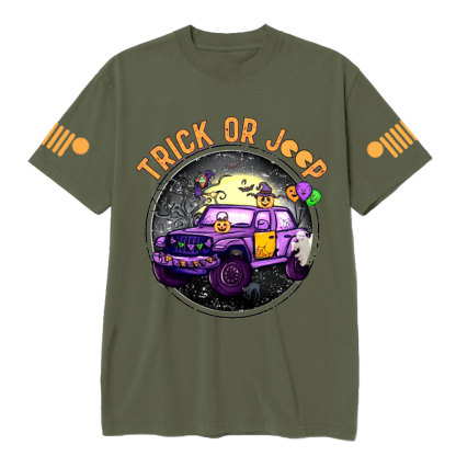 Trick Or Jp Funny Halloween T-Shirt