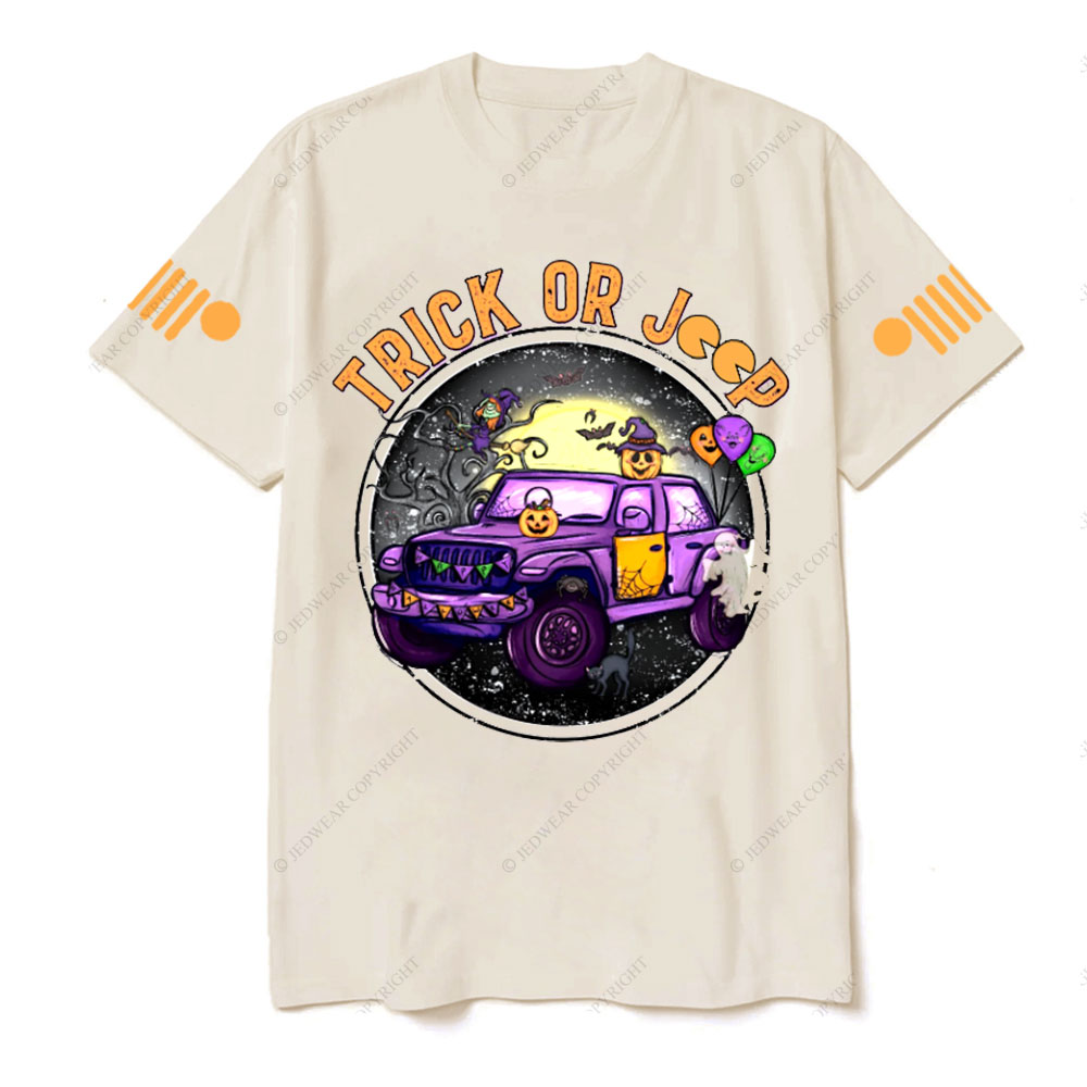 Trick Or Jp Funny Halloween T-Shirt