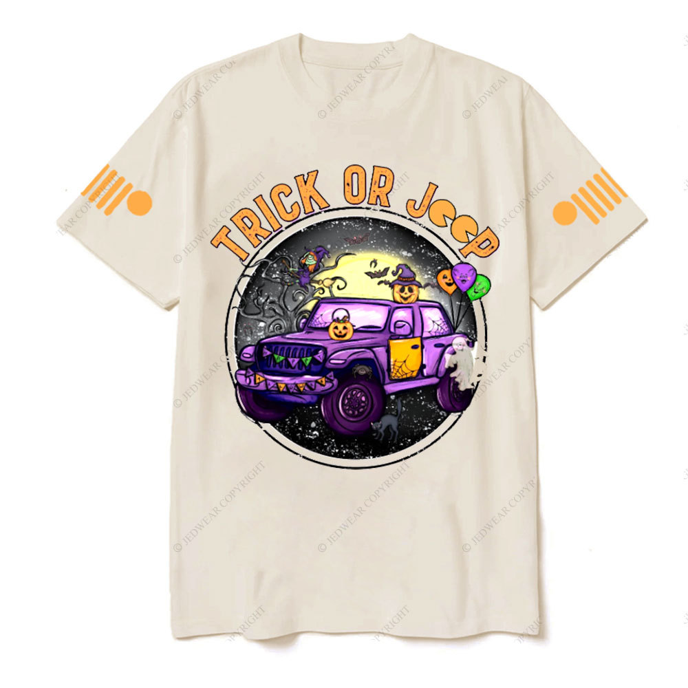 Trick Or Jp Funny Halloween T-Shirt