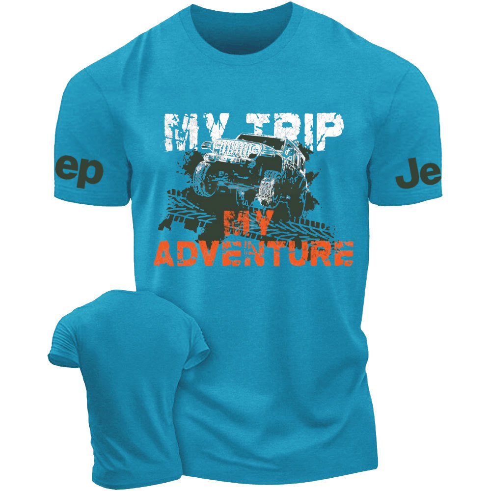 My Trip My Adventure Jeep 4x4 Offroad Jp T-Shirt