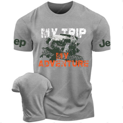 My Trip My Adventure Jeep 4x4 Offroad Jp T-Shirt