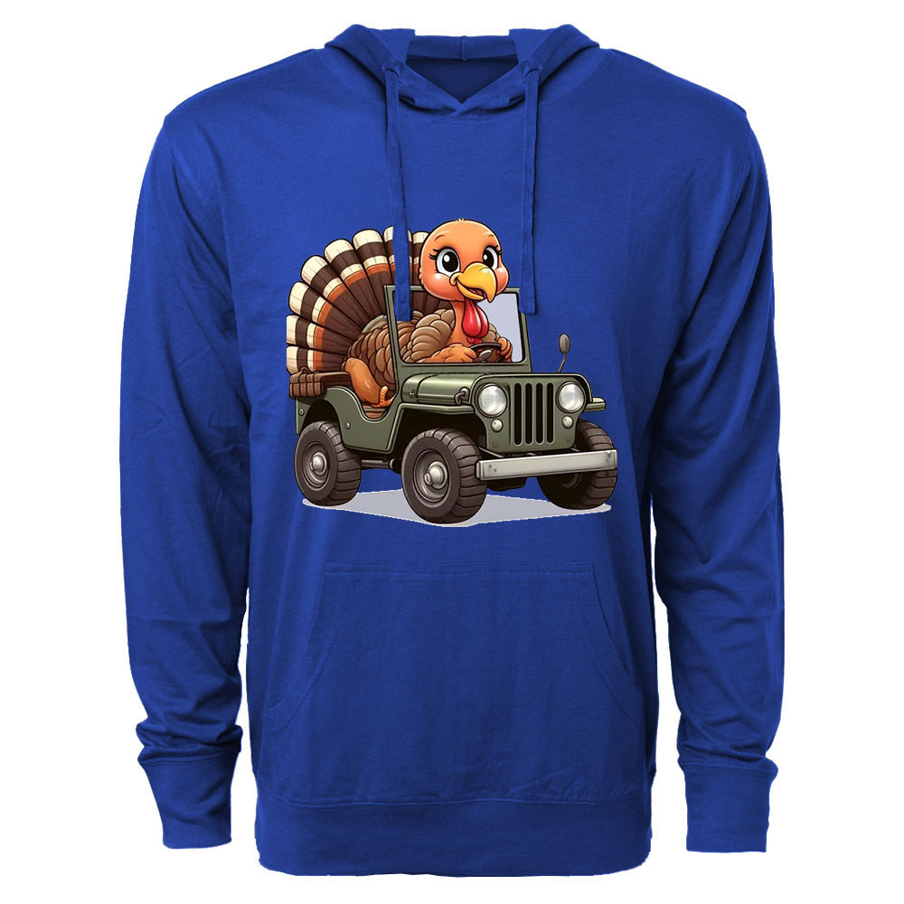 Turkey Drives a Jp Oversized Lightweight Hoodie
