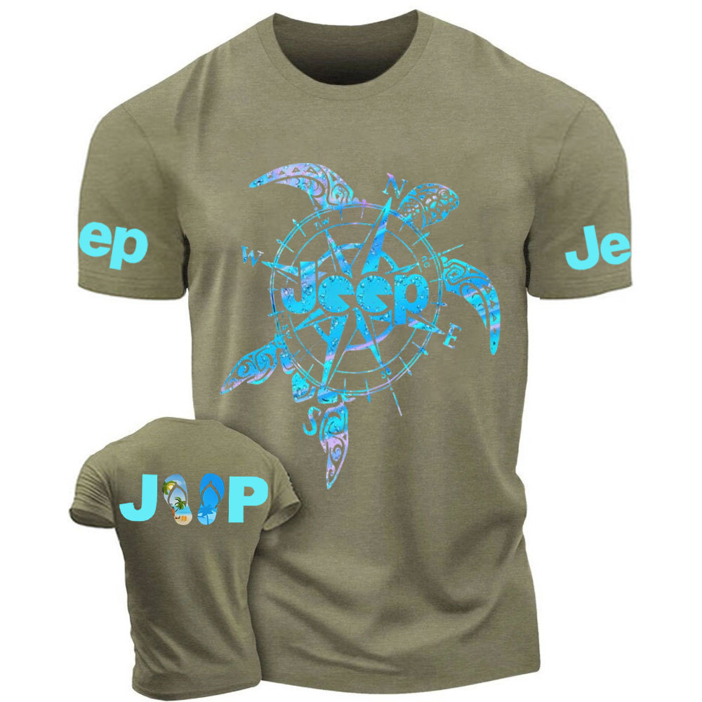 Sea Turtle Jp Blue Beach Jp T-Shirt