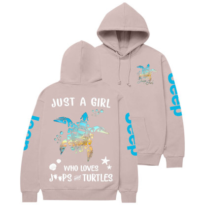 Turtle And Jp Girl Classic Casual Hoodie