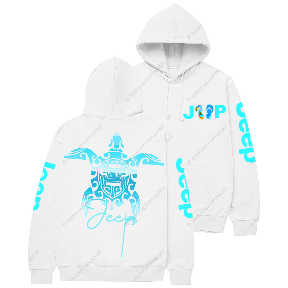 Sea Turtle Jp Print Double Printed Women Casual Hoodie