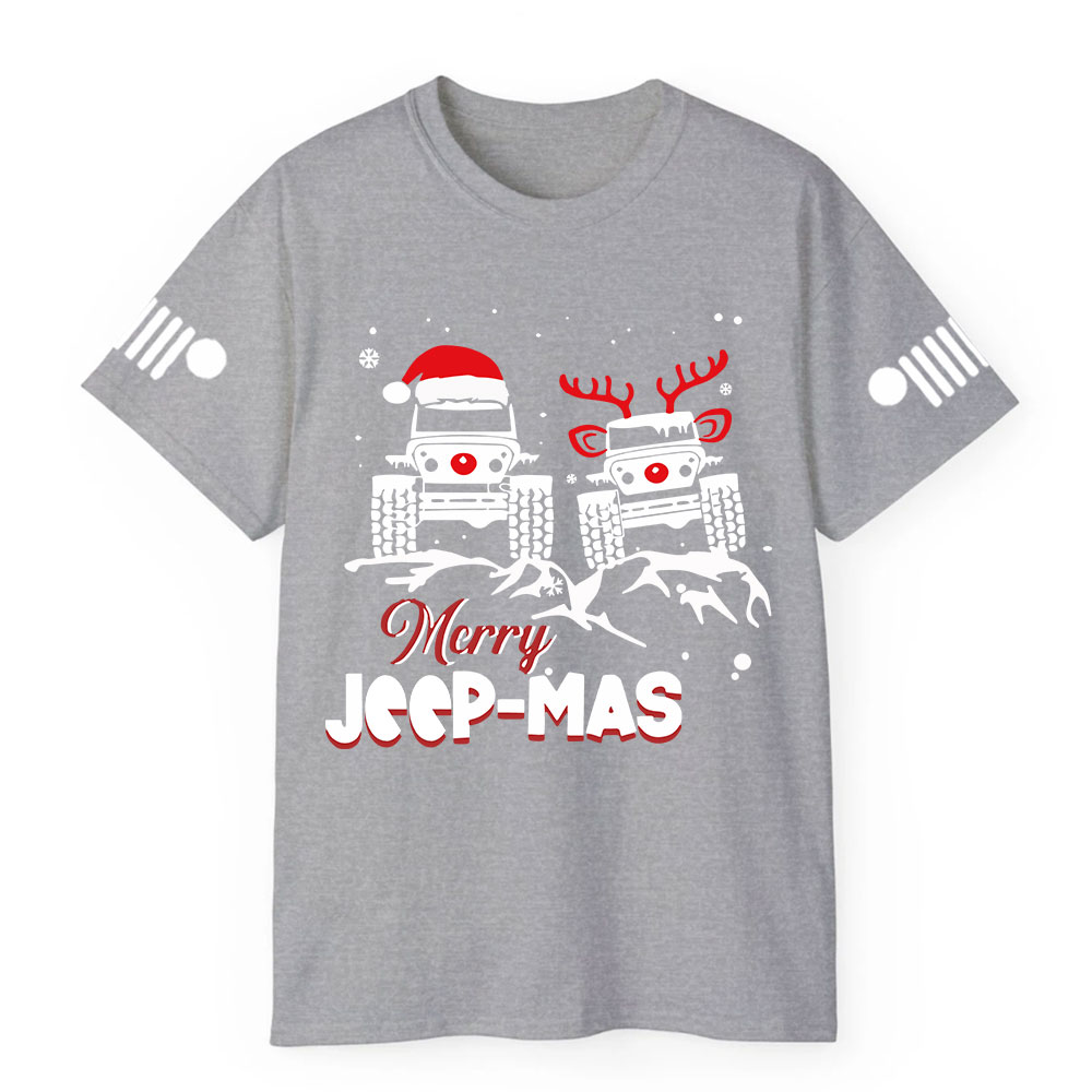 Santa Deer Jp Merry Christmas T-Shirt