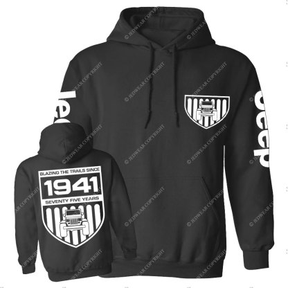 1941 YJ Jp Lover Double Printed Casual Hoodie