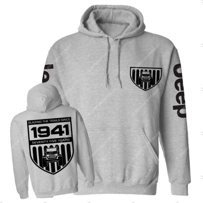 1941 YJ Jp Lover Double Printed Casual Hoodie