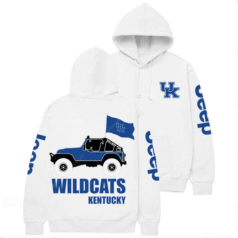 Kentucky Wildcats Football Jp Casual Hoodie