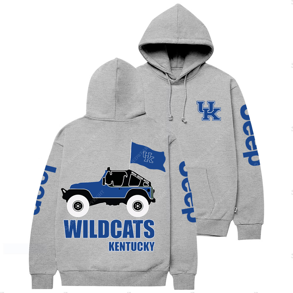 Kentucky Wildcats Football Jp Casual Hoodie