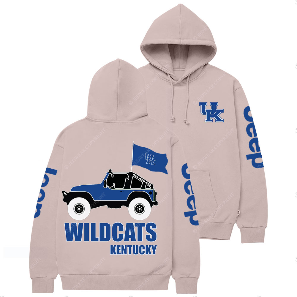 Kentucky Wildcats Football Jp Casual Hoodie