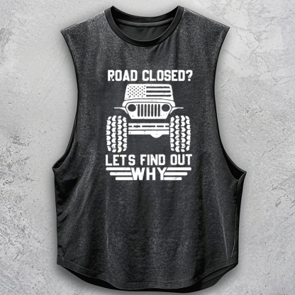 USA Flag Road Closed Lets Find Out Why Jp Tank